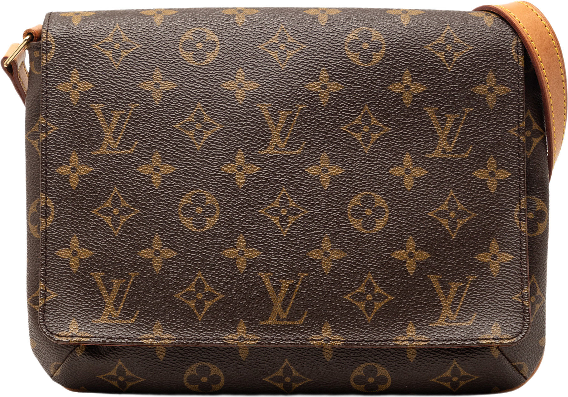 Louis Vuitton Monogram Musette Tango Short Strap, från Luxclusif, i färgen brown.