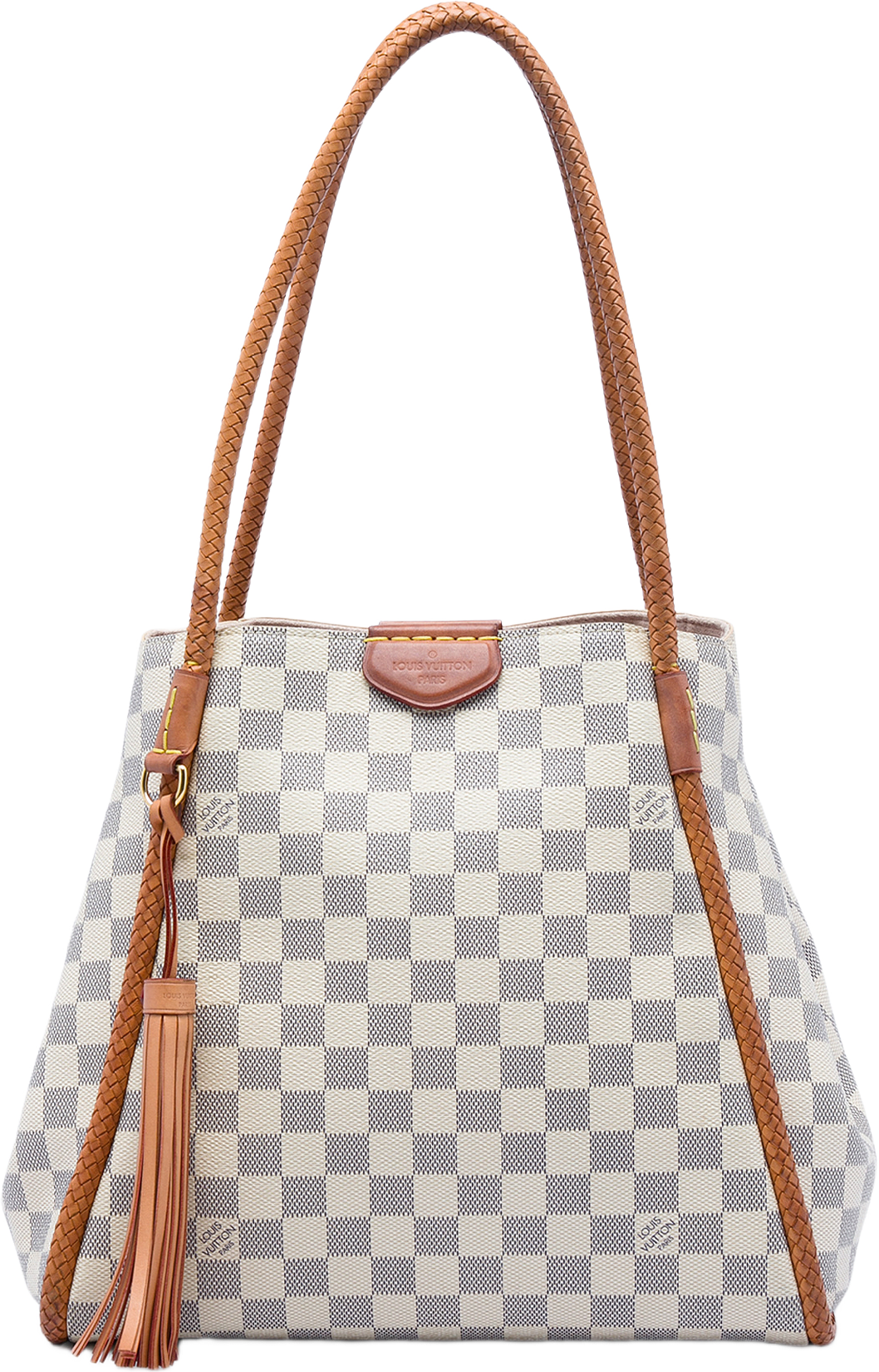 Louis Vuitton Damier Azur Propriano, från Luxclusif, i färgen vit.