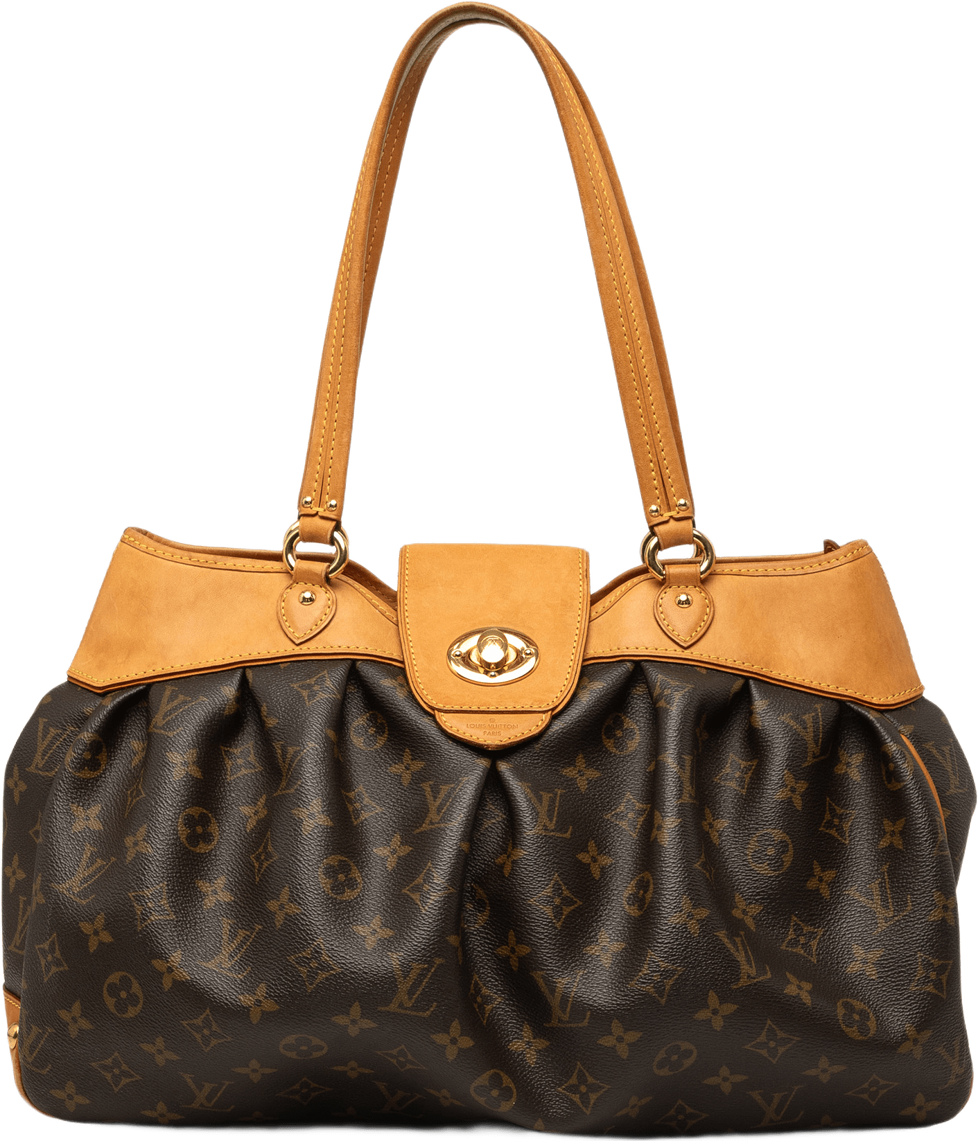 Louis Vuitton Monogram Boetie Mm, från Luxclusif, i färgen brun.