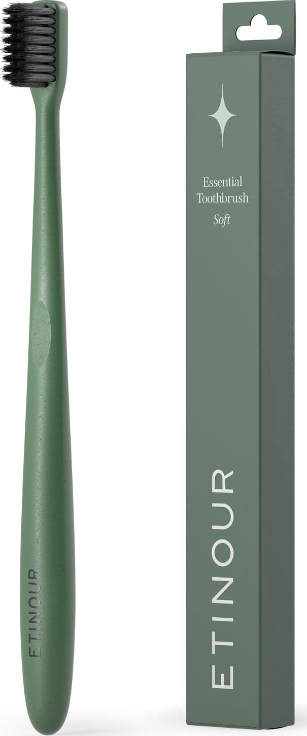 Essential Toothbrush, från Etinour, i färgen green.