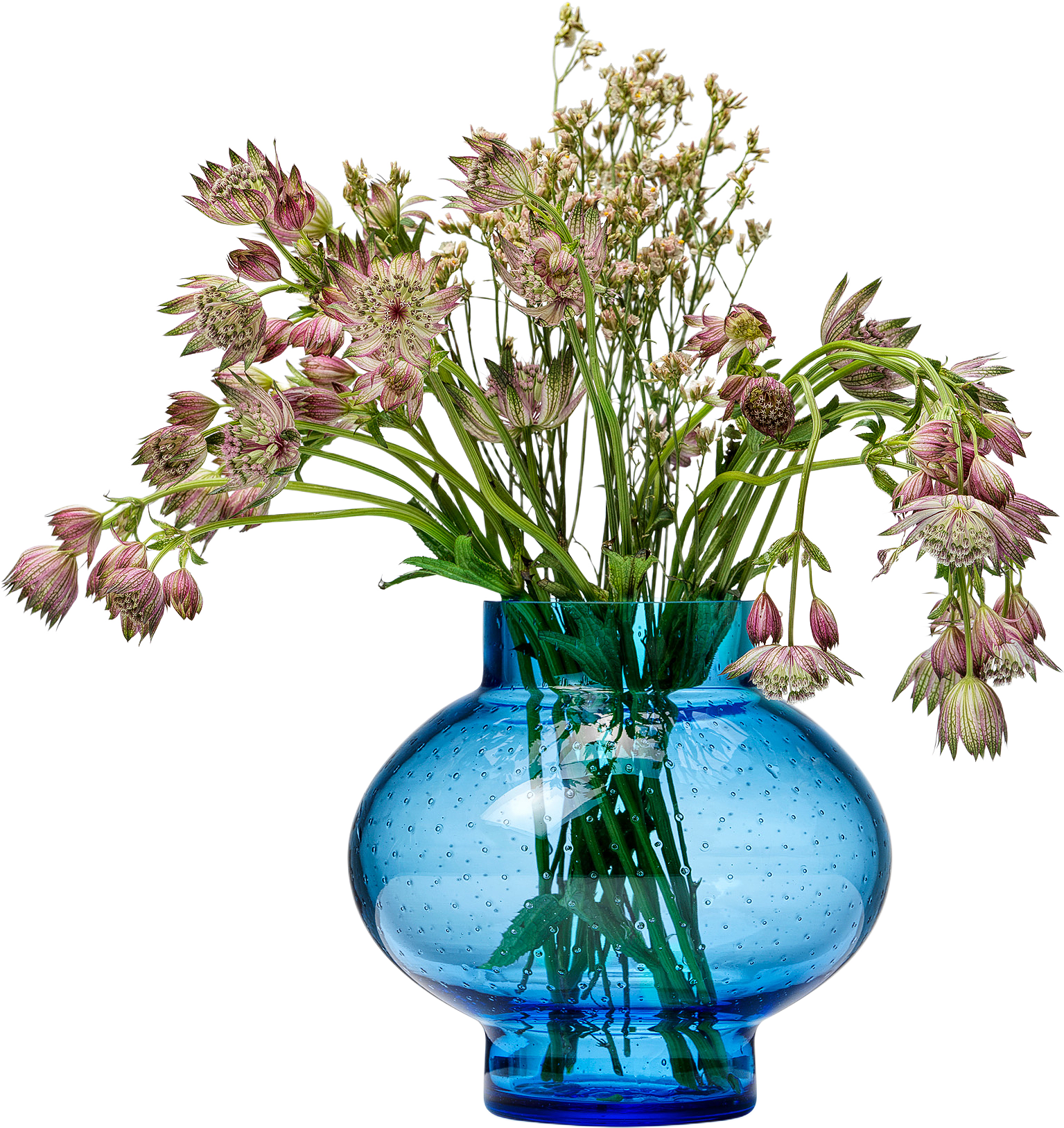 Clara Vas, från In Flore, i färgen blå.