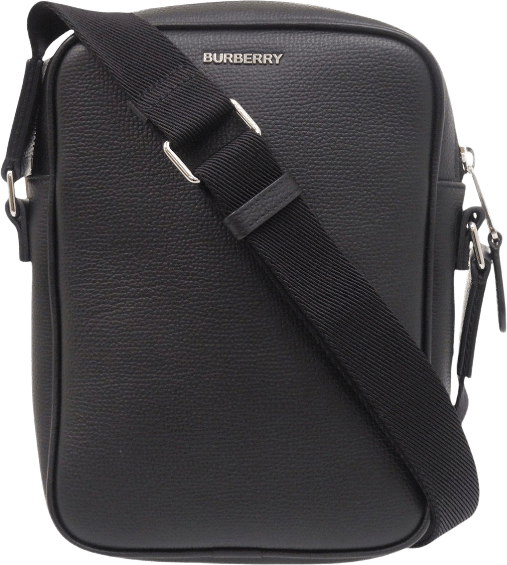 Burberry Leather Paddy Crossbody, från Luxclusif, i färgen black.