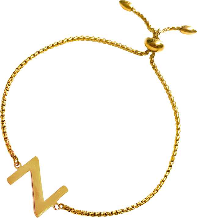 New Identity Bracelet D Gold