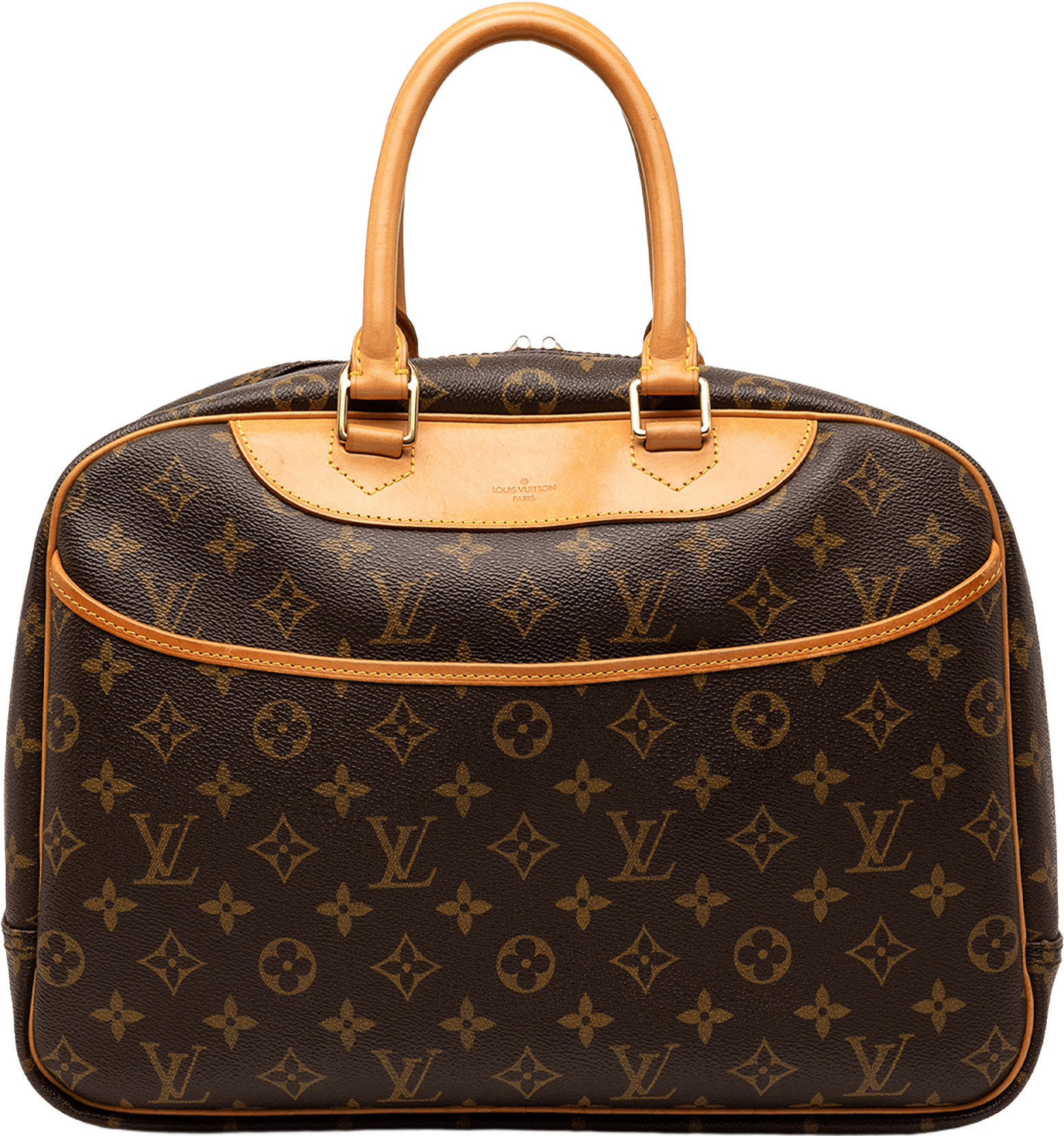 Louis Vuitton Monogram Deauville, från Luxclusif, i färgen brown.