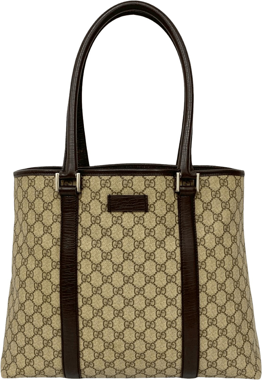 Gucci Gg Supreme Tote, från Luxclusif, i färgen brown.