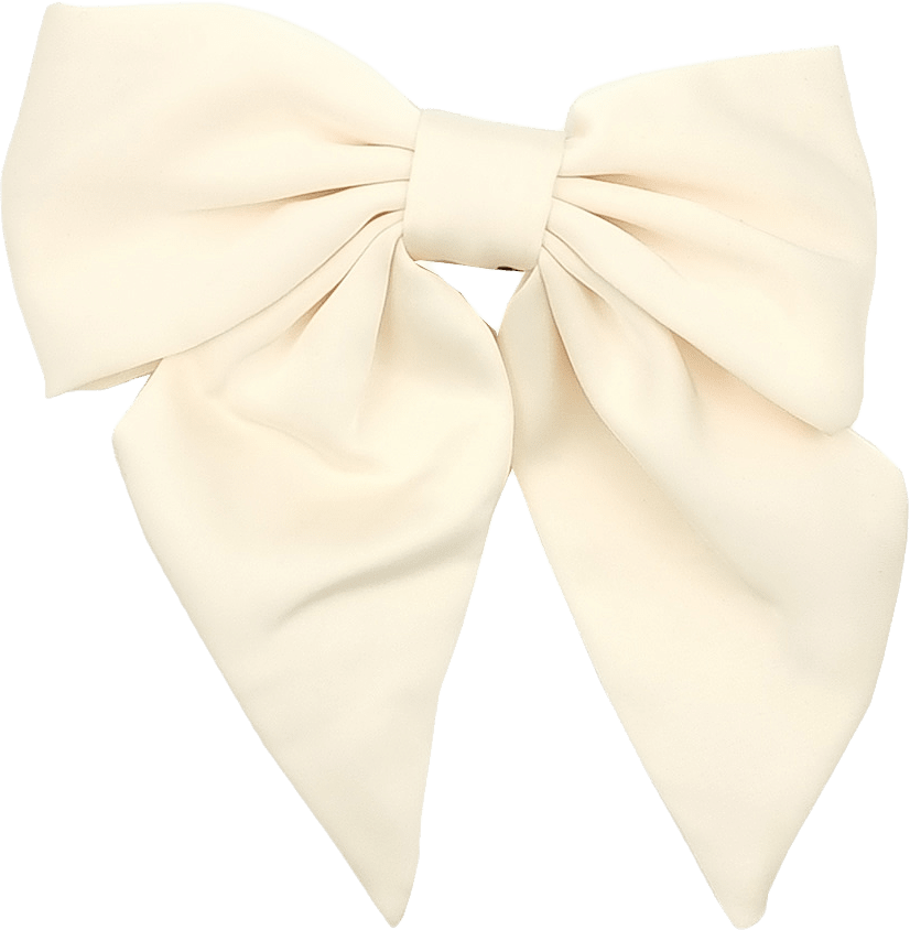 Rosett Med Nackspänne, från Complement, i färgen white.