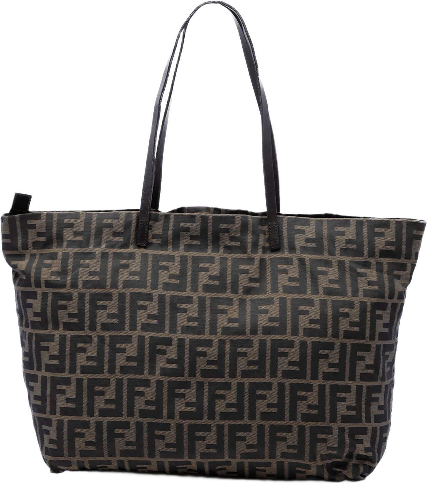 Fendi Zucca Canvas Tote, från Luxclusif, i färgen brown.