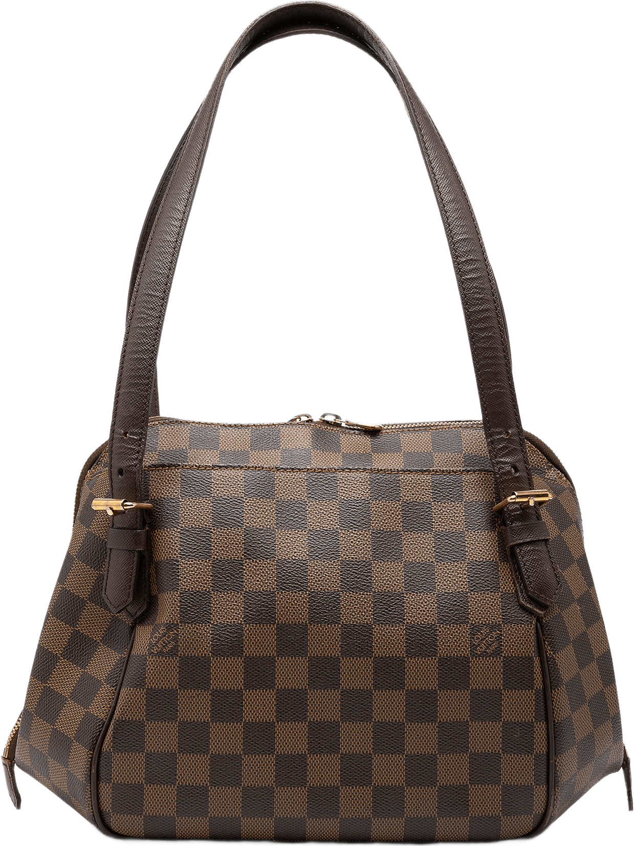 Louis Vuitton Damier Ebene Belem Mm, från Luxclusif, i färgen brown.