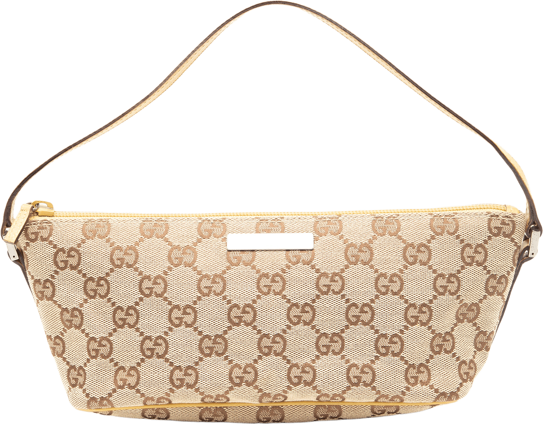 Gucci Gg Canvas Boat, från Luxclusif, i färgen beige.