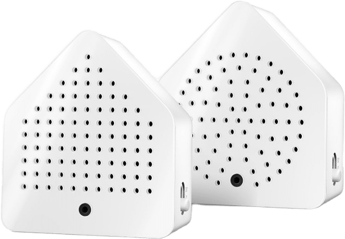 Zirpybox Speldosa 2-pack Gräshoppa Vit, från Relaxound, i färgen vit.