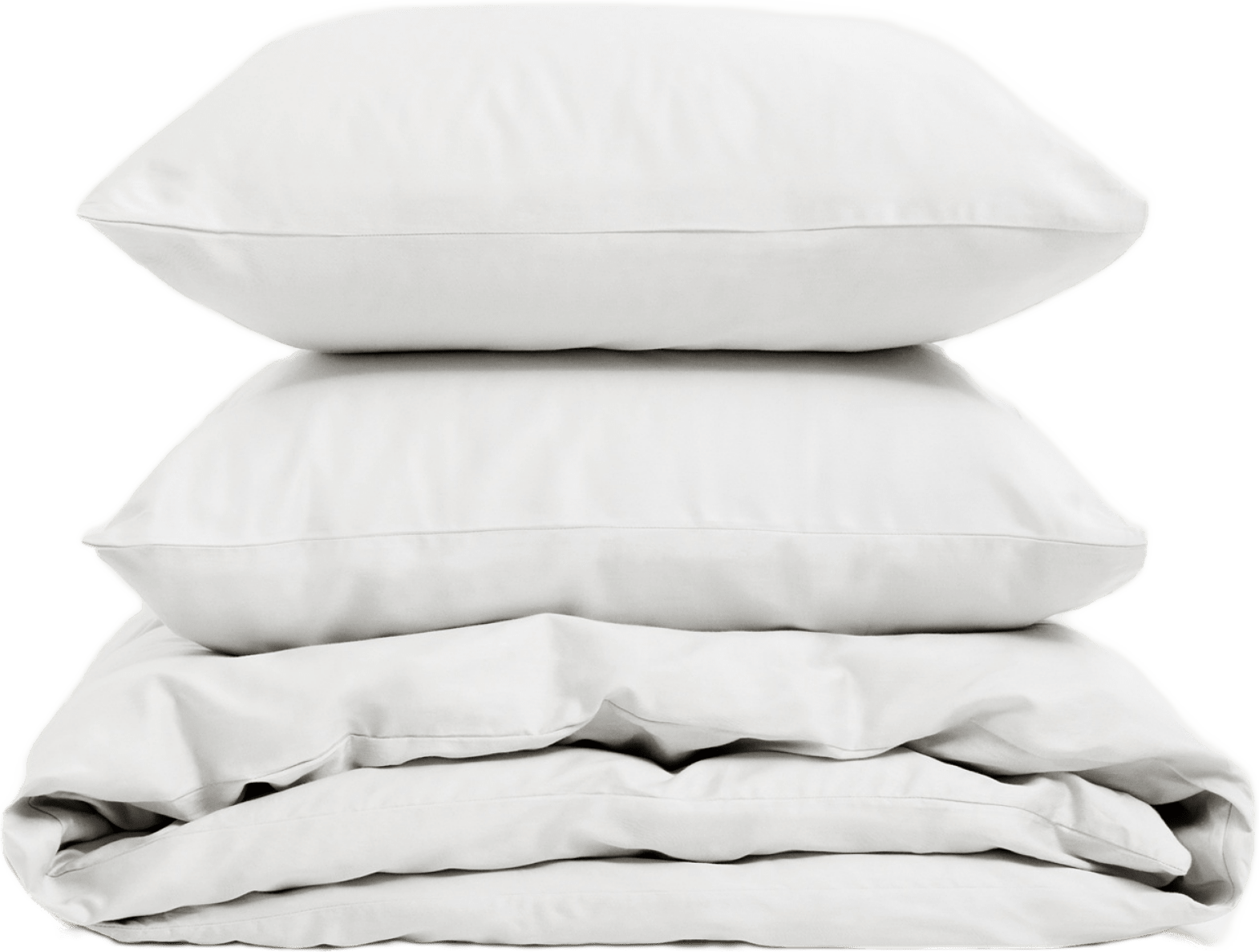 Bäddset Arkipelag Blank Dubbelt Vit 220x220cm Med 2st Örngott 50x60cm, från Arkipelag, i färgen vit.