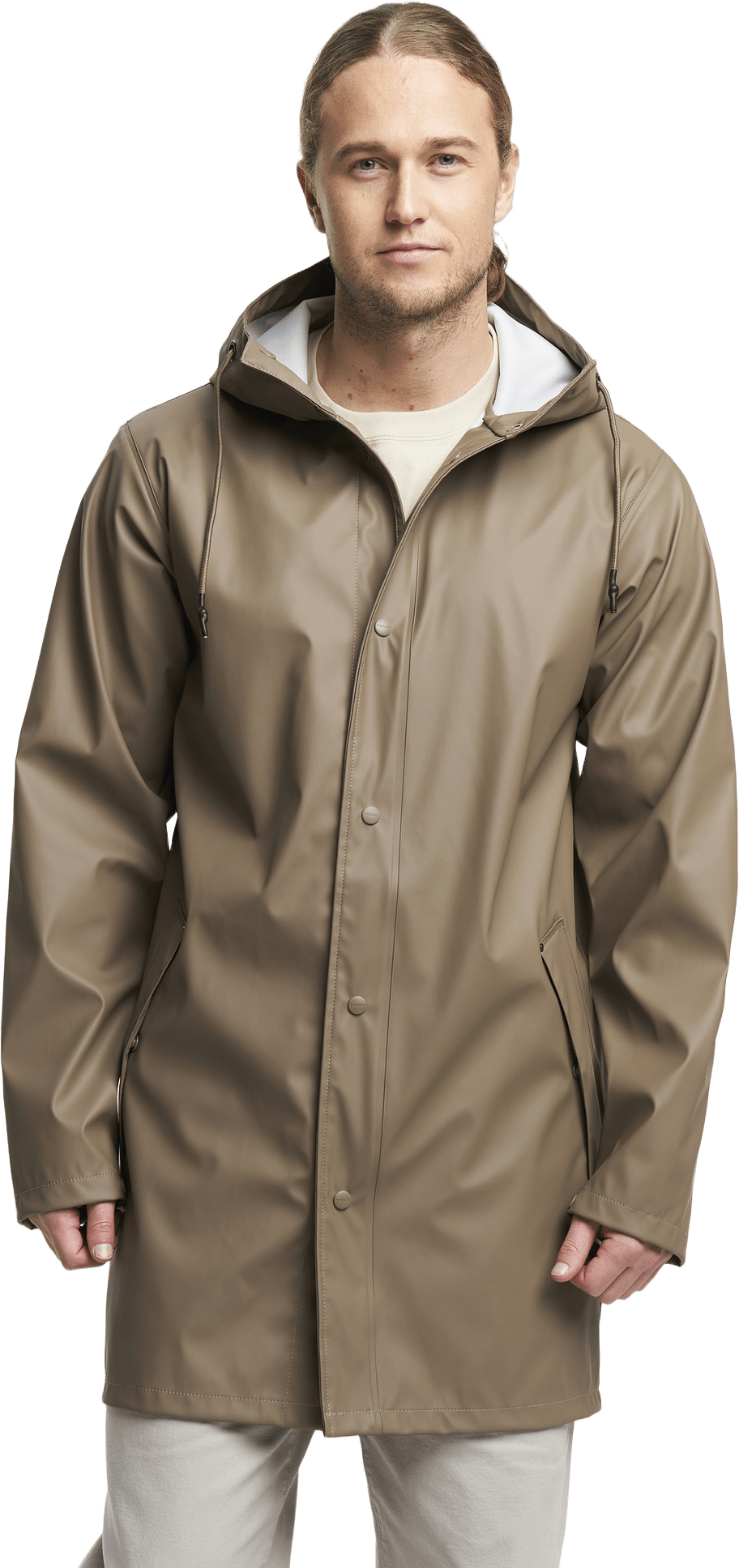 Apelviken Rain Coat Men, från Tenson, i färgen brun.