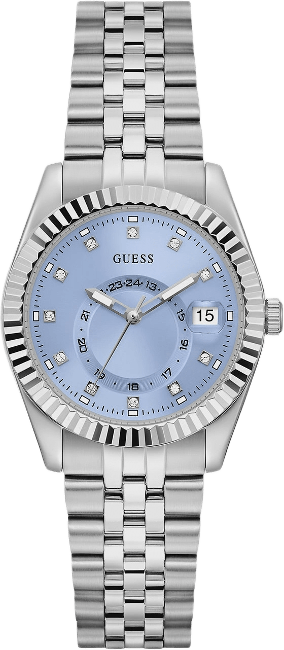 Guess Jada Dam Ljusblå/stål, Metallband - Gw0936l1, från Guess, i färgen 1.