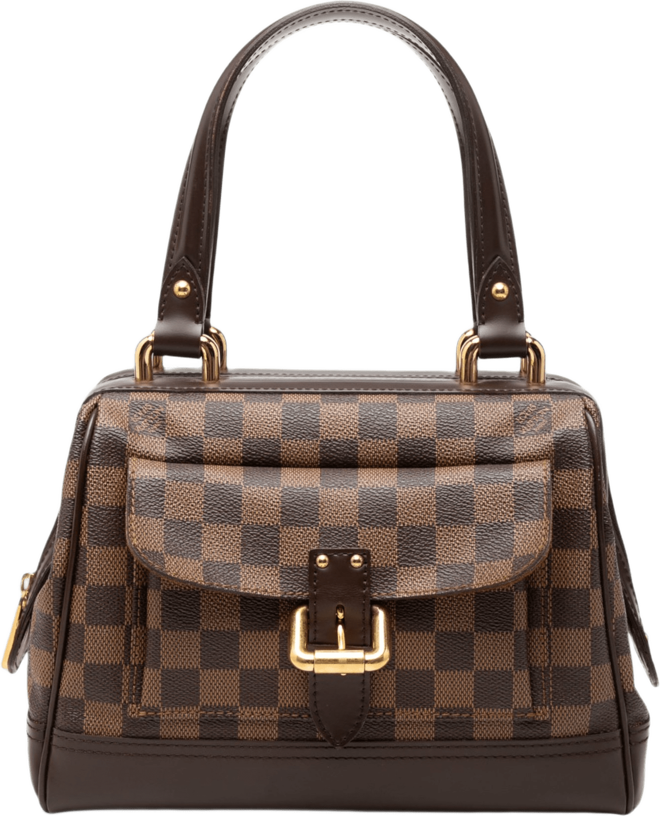 Louis Vuitton Damier Ebene Knightsbridge, från Luxclusif, i färgen brun.