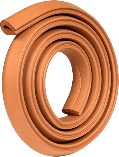 Kantskydd Safetyedgeguard Matteo U-shape Homesafety, från HomeSafety, i färgen brown.