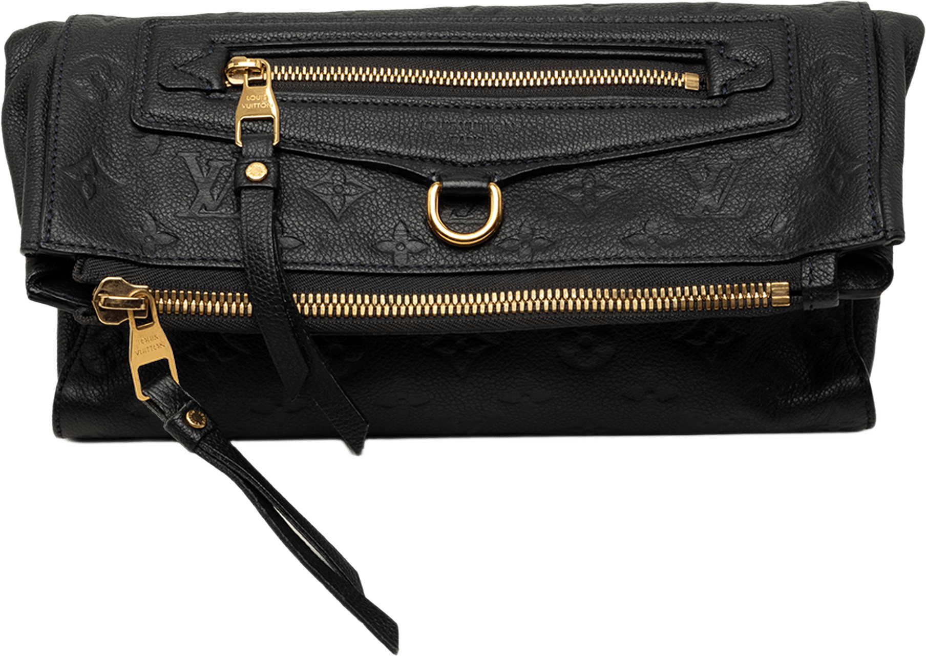 Louis Vuitton Monogram Empreinte Petillante, från Luxclusif, i färgen svart.