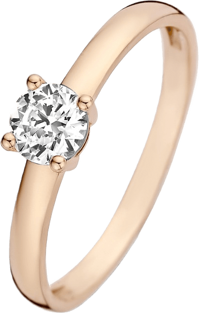 La Concorde 14 Karat Roséguld Ring