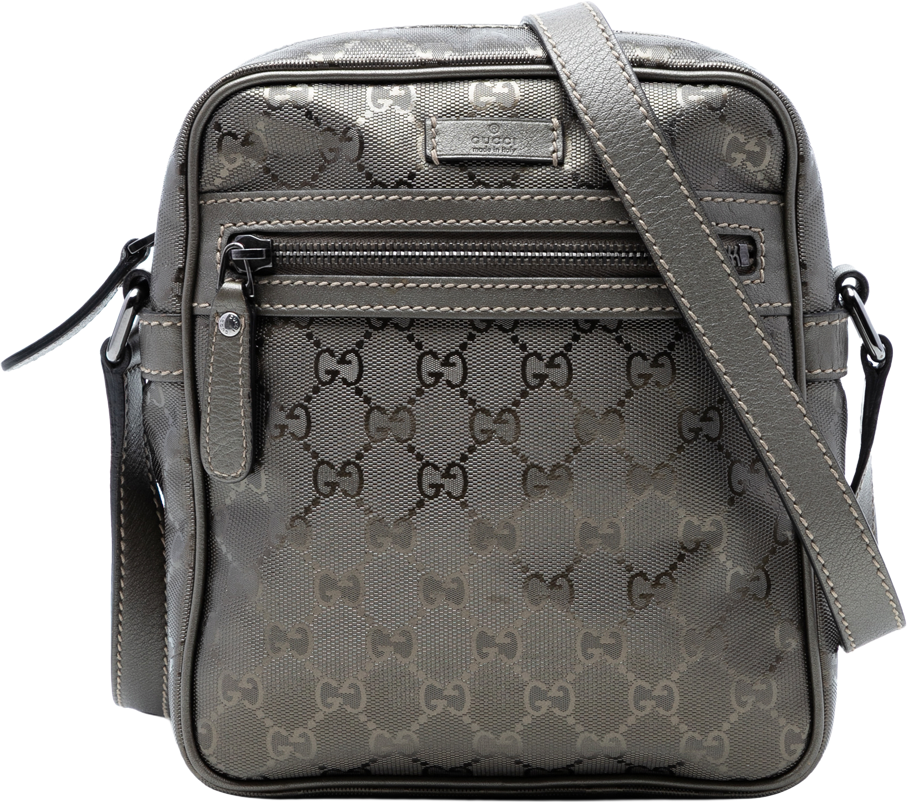 Gucci Gg Imprime Crossbody, från Luxclusif, i färgen bronze.
