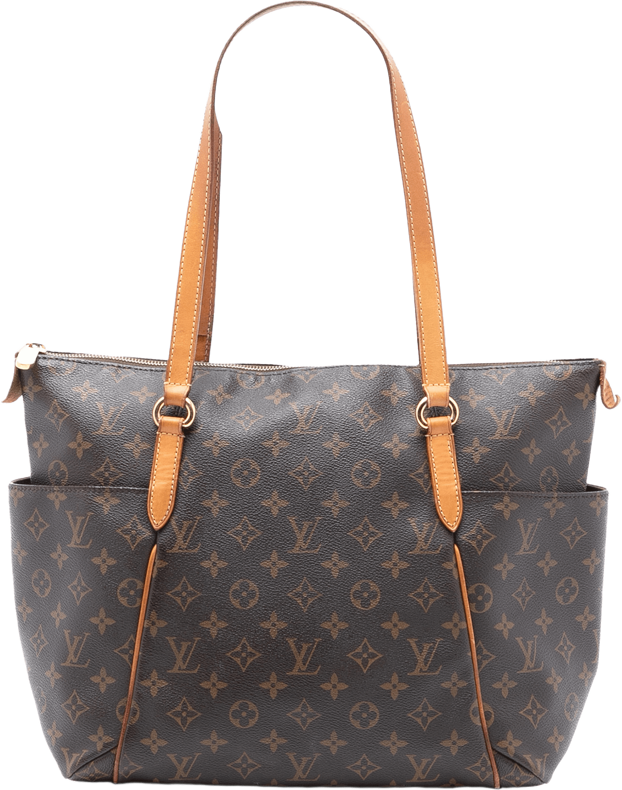 Louis Vuitton Monogram Totally Mm, från Luxclusif, i färgen brown.