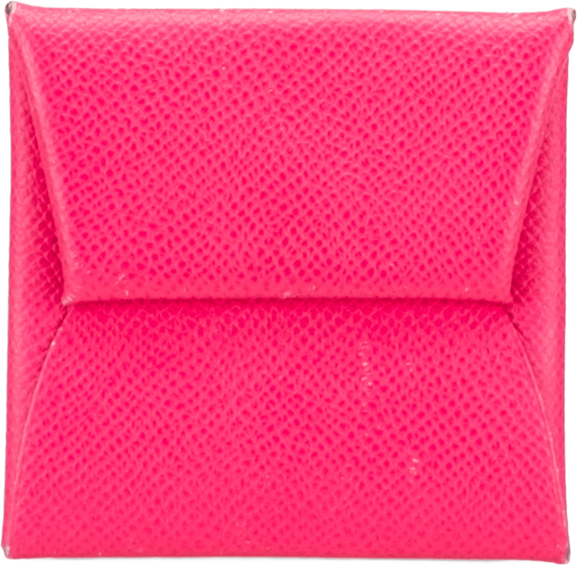 Hermès Epsom Bastia Coin Purse, från Luxclusif, i färgen hot pink.