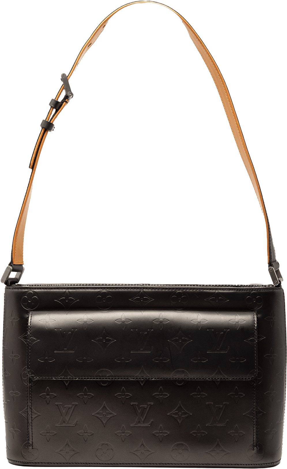 Louis Vuitton Monogram Mat Alston, från Luxclusif, i färgen dark gray.
