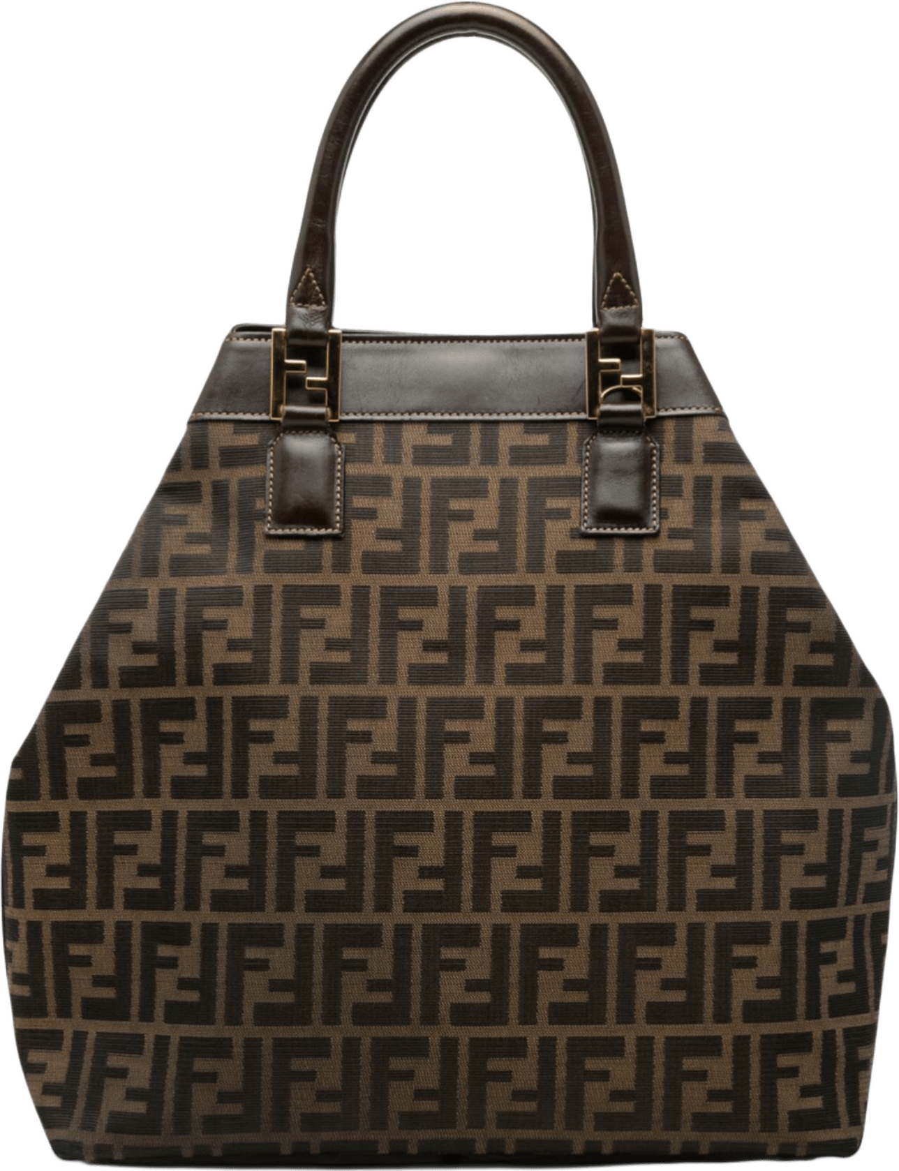 Fendi Zucca Canvas Tote, från Luxclusif, i färgen brown.