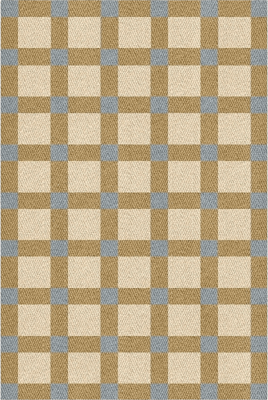 Evelina Kroon Jutematta 300x300cm, från Layered, i färgen dusk.