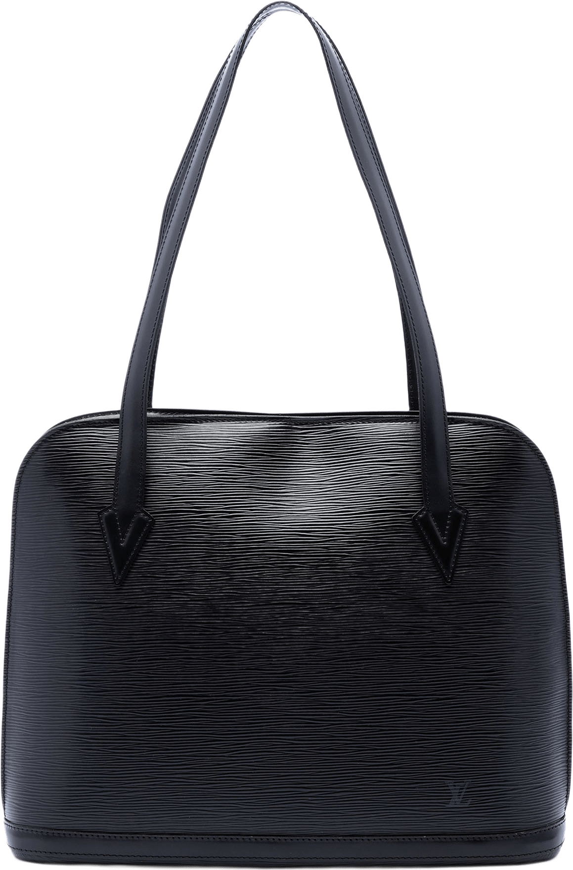 Louis Vuitton Epi Lussac, från Luxclusif, i färgen svart.