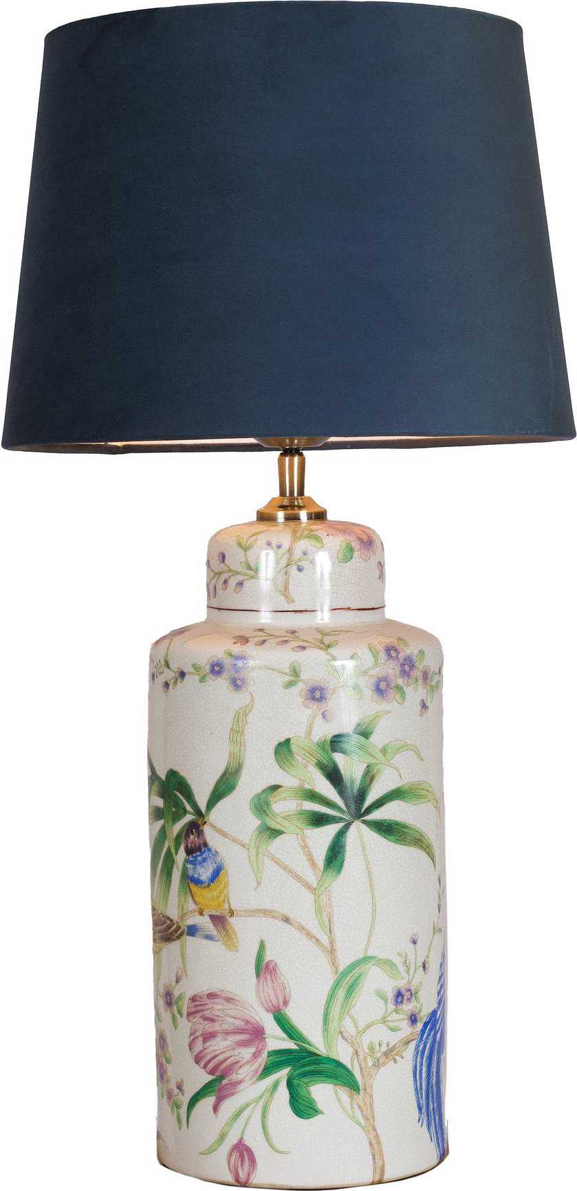 Li Na Bordslampa, från PR Home, i färgen mörkblå.