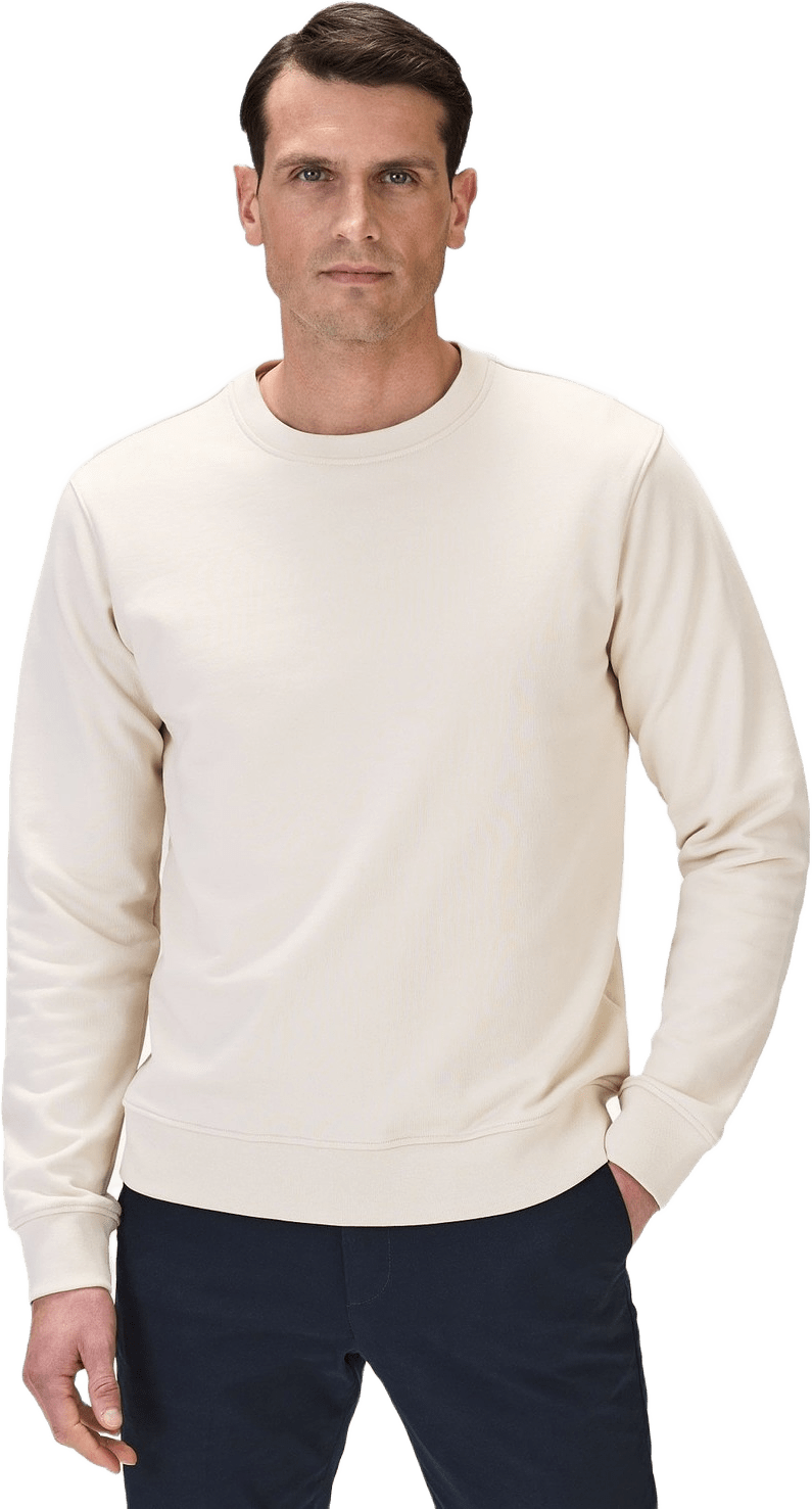 Cotton L/s Crew Neck Sweatshirt