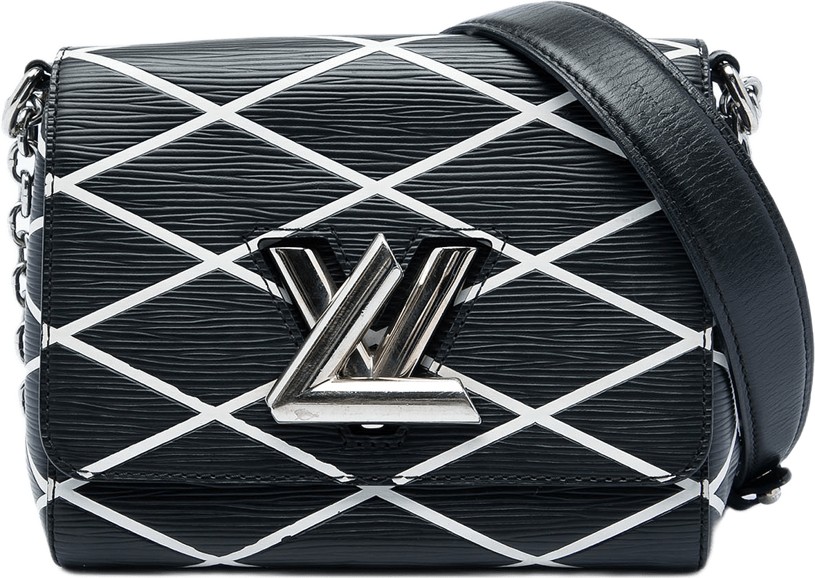 Louis Vuitton Epi Malletage Twist, från Luxclusif, i färgen svart.