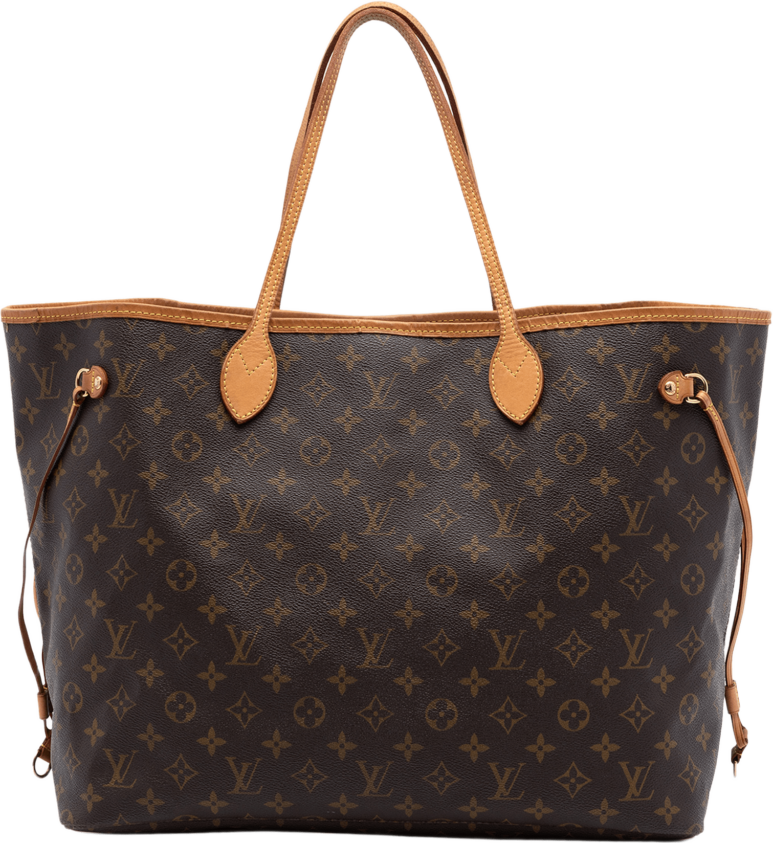 Louis Vuitton Monogram Neverfull Gm, från Luxclusif, i färgen brown.