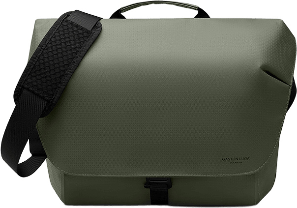 Lightweight Duoseal Messenger 14, från Gaston Luga, i färgen olive.