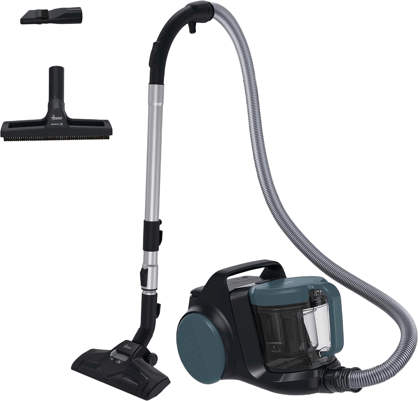 Dammsugare Påslös Hp2 Home 850w, från Hoover, i färgen blå/svart.