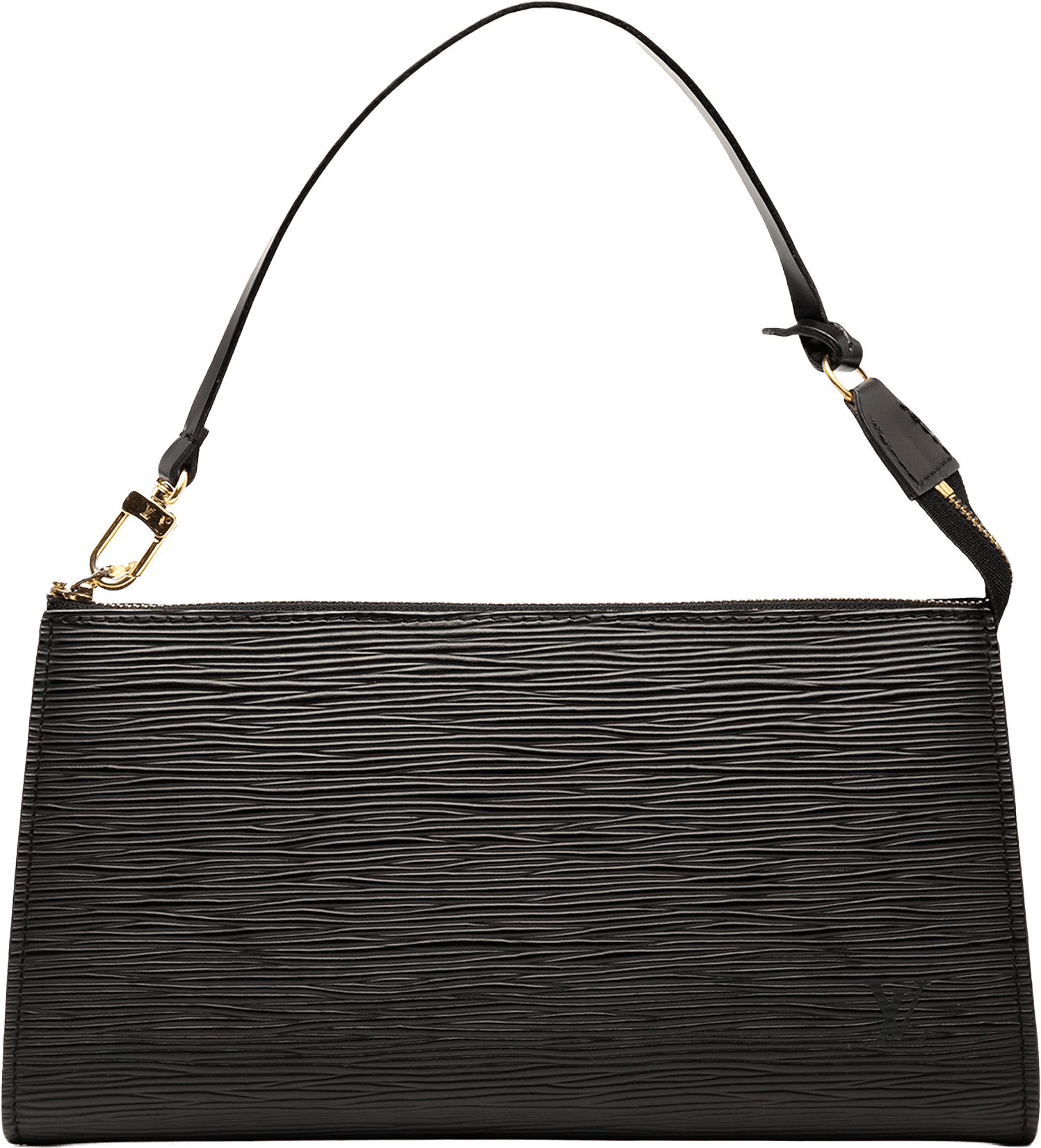 Louis Vuitton Epi Pochette Accessoires, från Luxclusif, i färgen black.