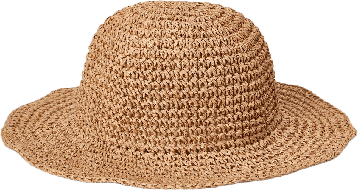 Straw Hat, från BabyMocs, i färgen natural.