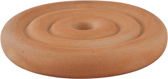 Savi Ceramic Candleholder - Low, från OYOY Living, i färgen beige.