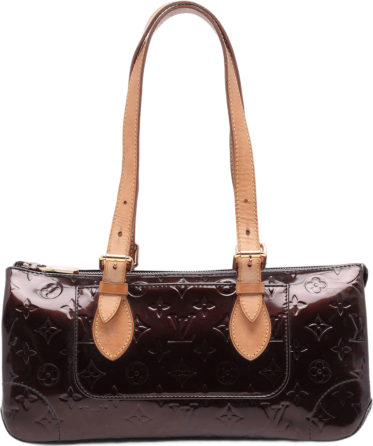 Louis Vuitton Monogram Vernis Rosewood Avenue, från Luxclusif, i färgen purpur.