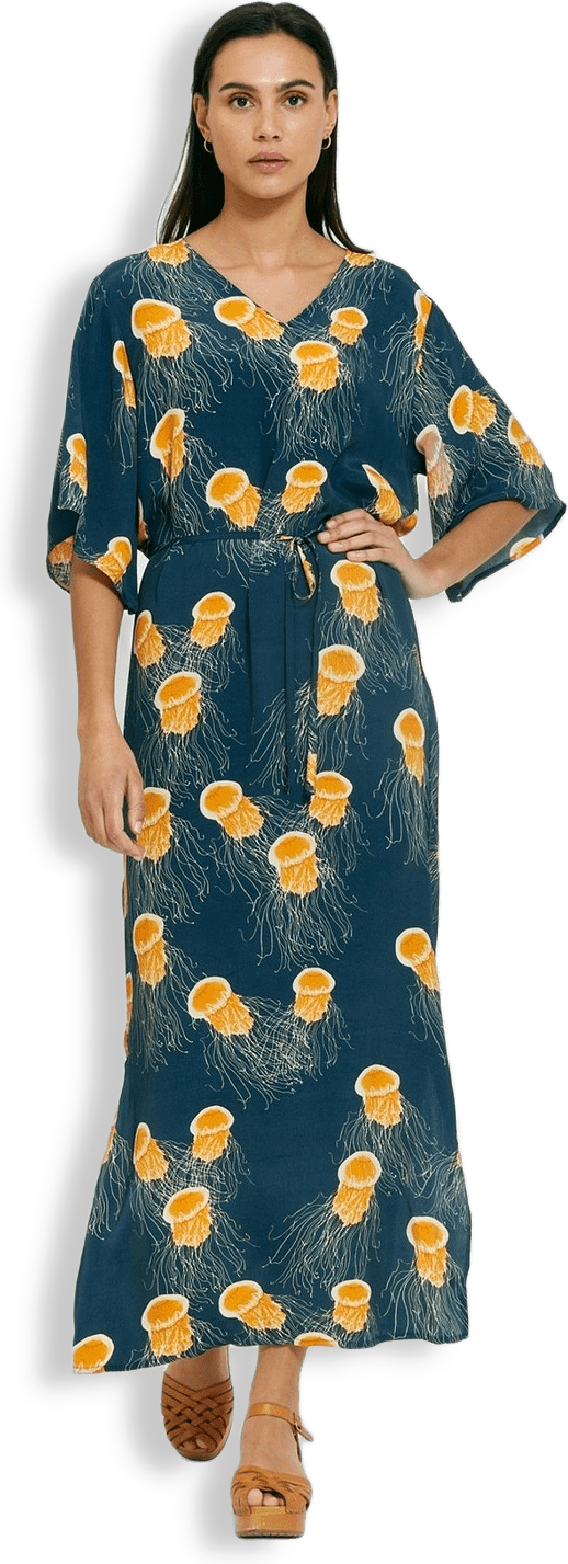 Linni Dress Manet Navy