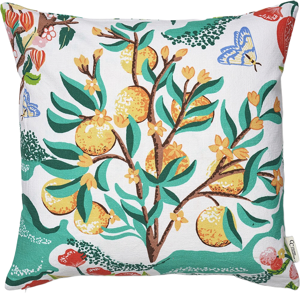 Kuddfodral Botanical Orange 50x50cm