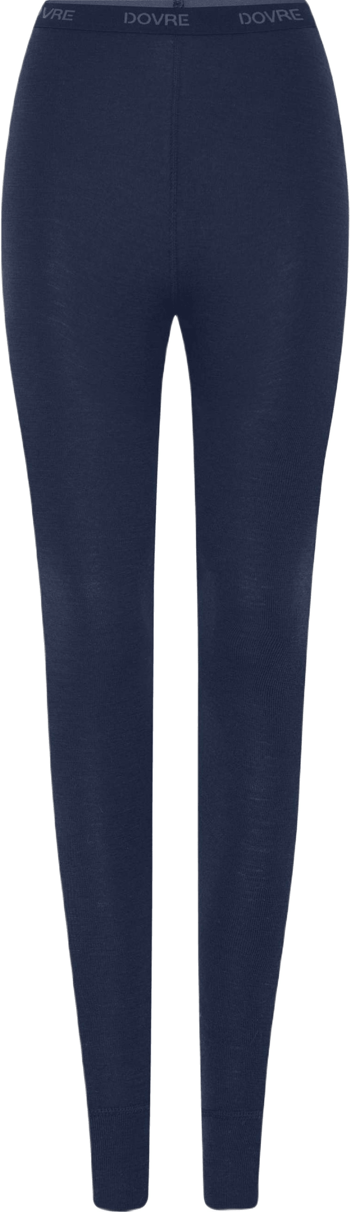 100 % Merinoull, Leggings, Blå, från Dovre, i färgen navy.