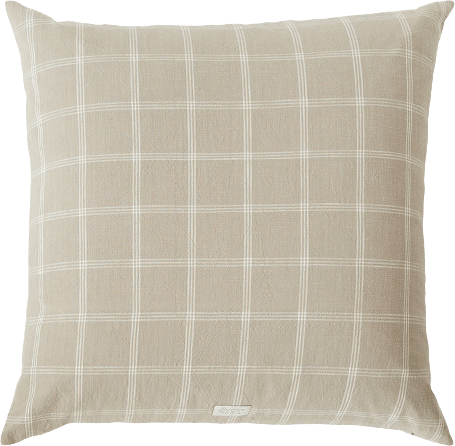Kyoto Floor Cushion Cover, från OYOY Living, i färgen clay.
