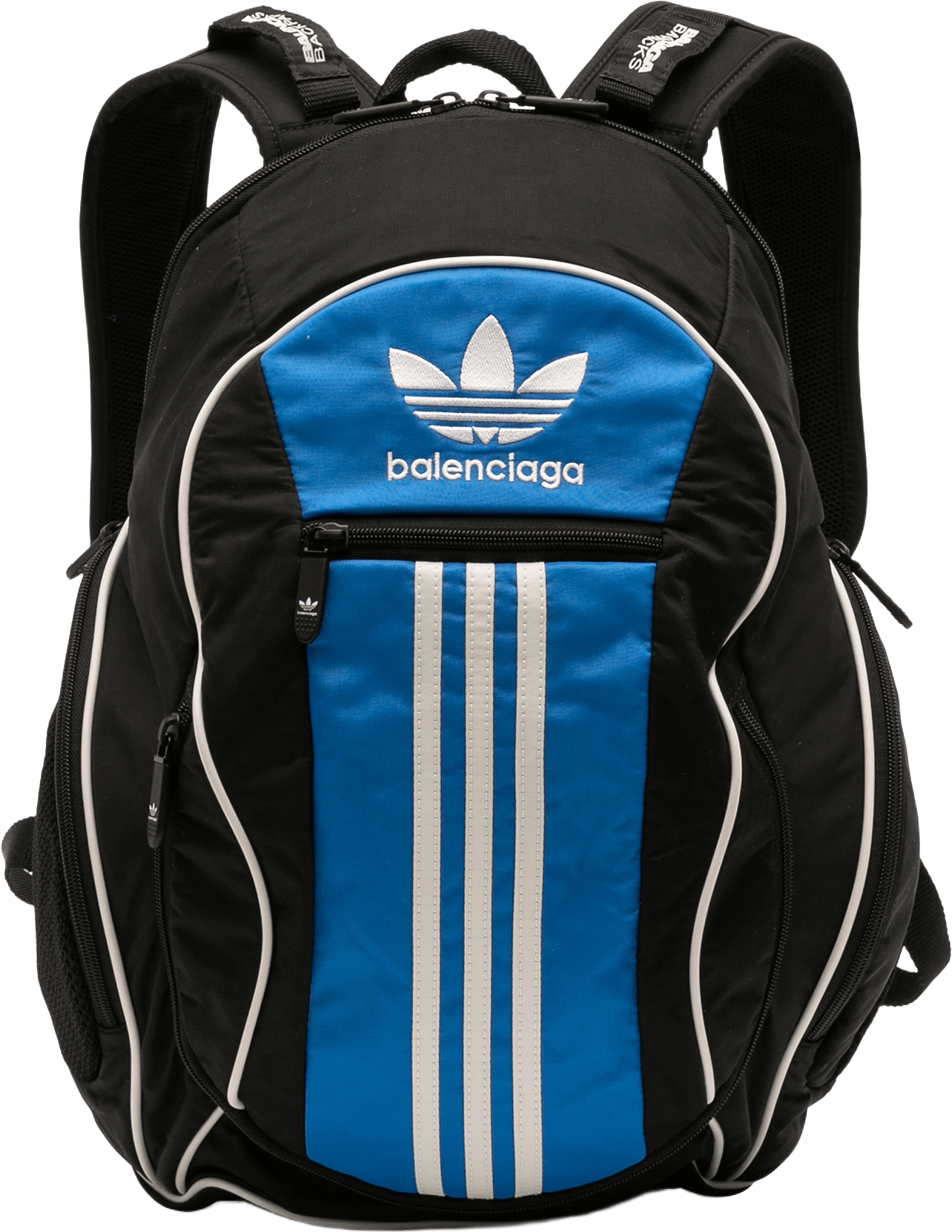Balenciaga Adidas Recycled Nylon Backpack, från Luxclusif, i färgen black.