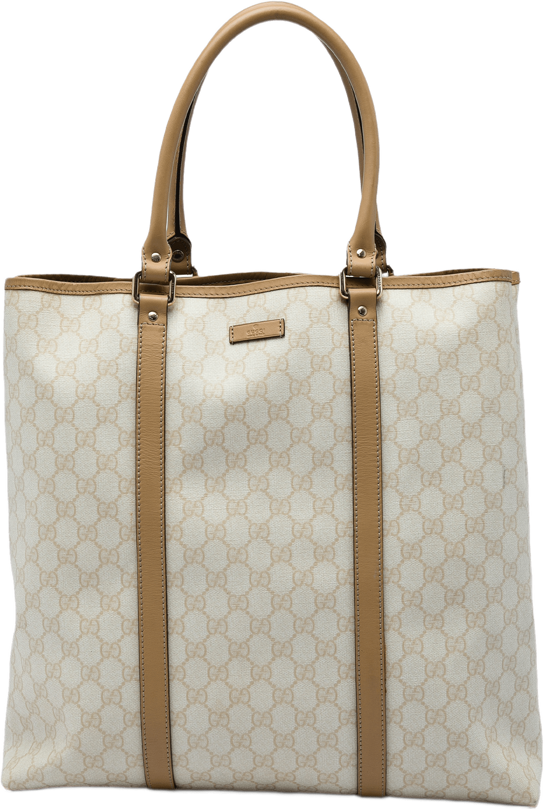 Gucci Gg Supreme Joy Vertical Tote, från Luxclusif, i färgen brun.