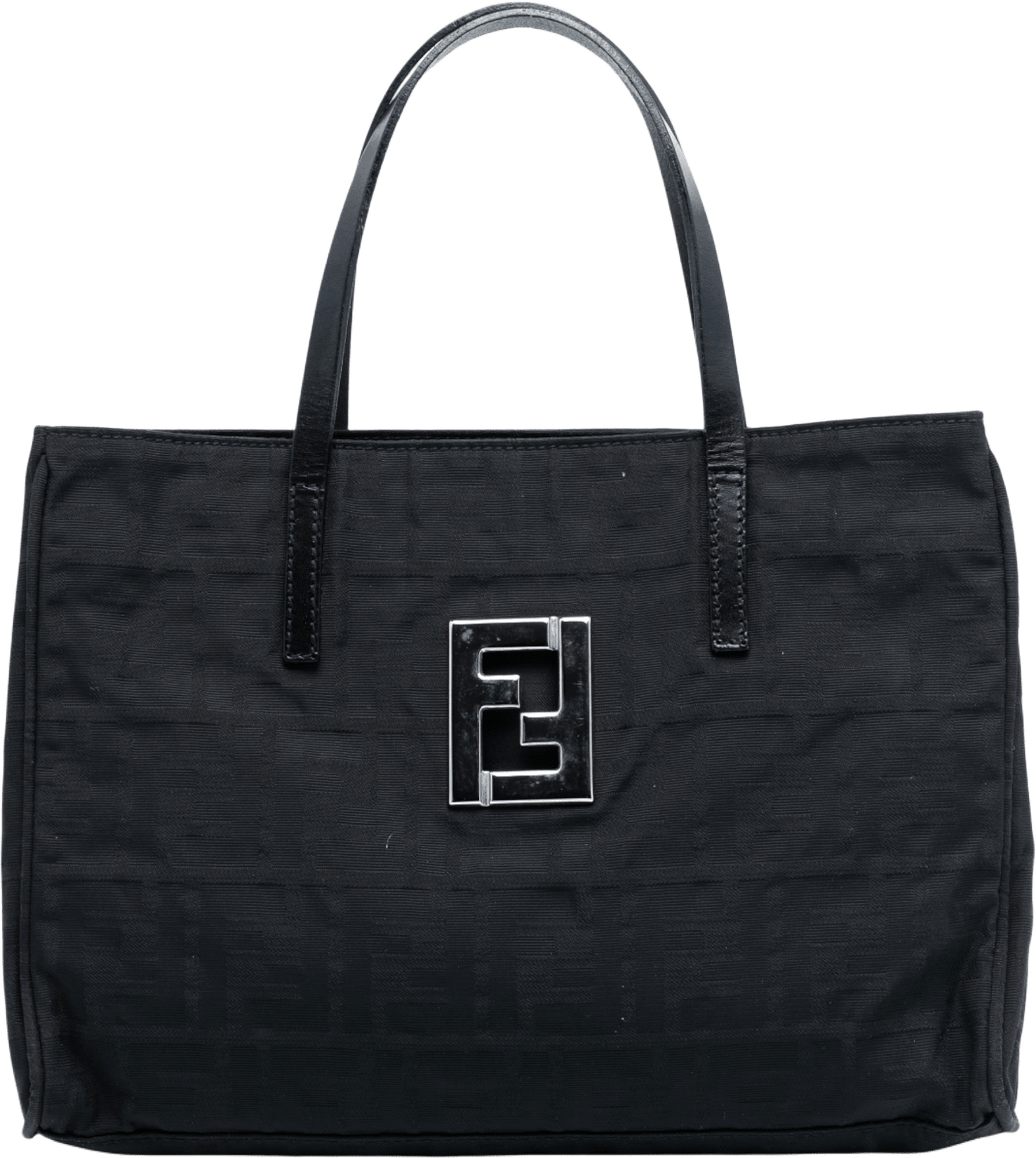 Fendi Zucca Canvas Tote, från Luxclusif, i färgen black.