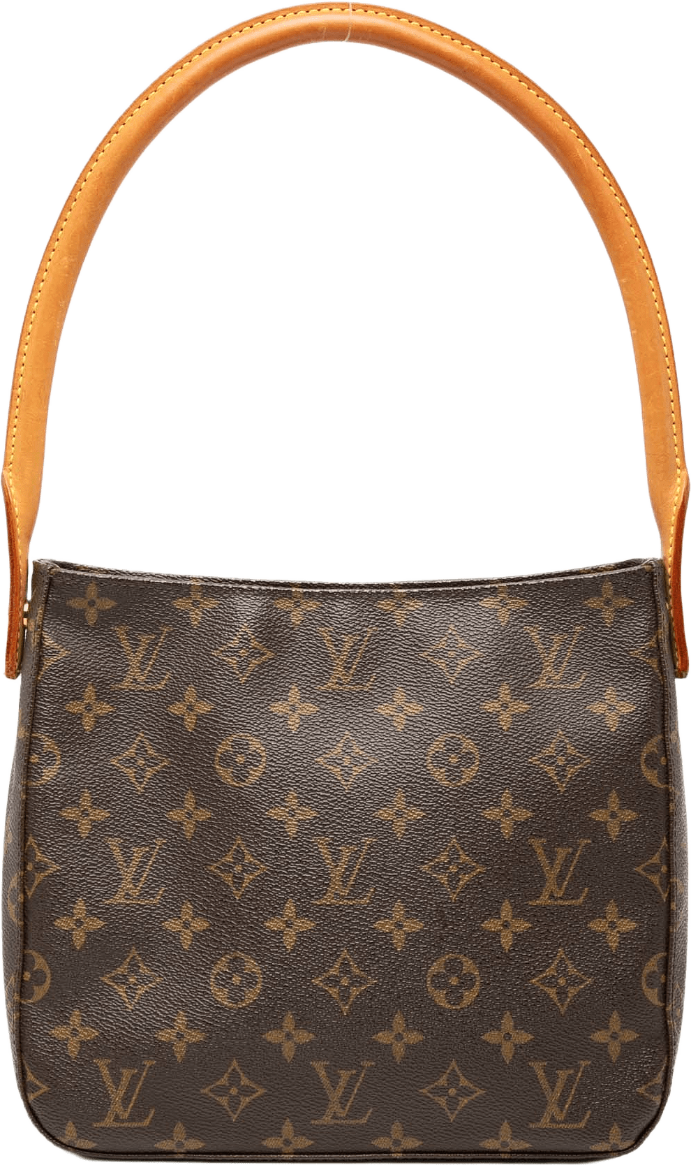 Louis Vuitton Monogram Looping Mm, från Luxclusif, i färgen brown.