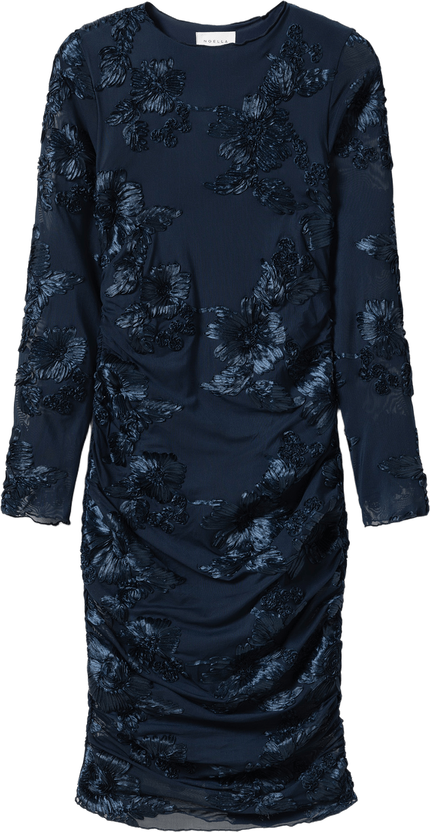 Lavinia L/s Dress - Navy, från Noella, i färgen navy.