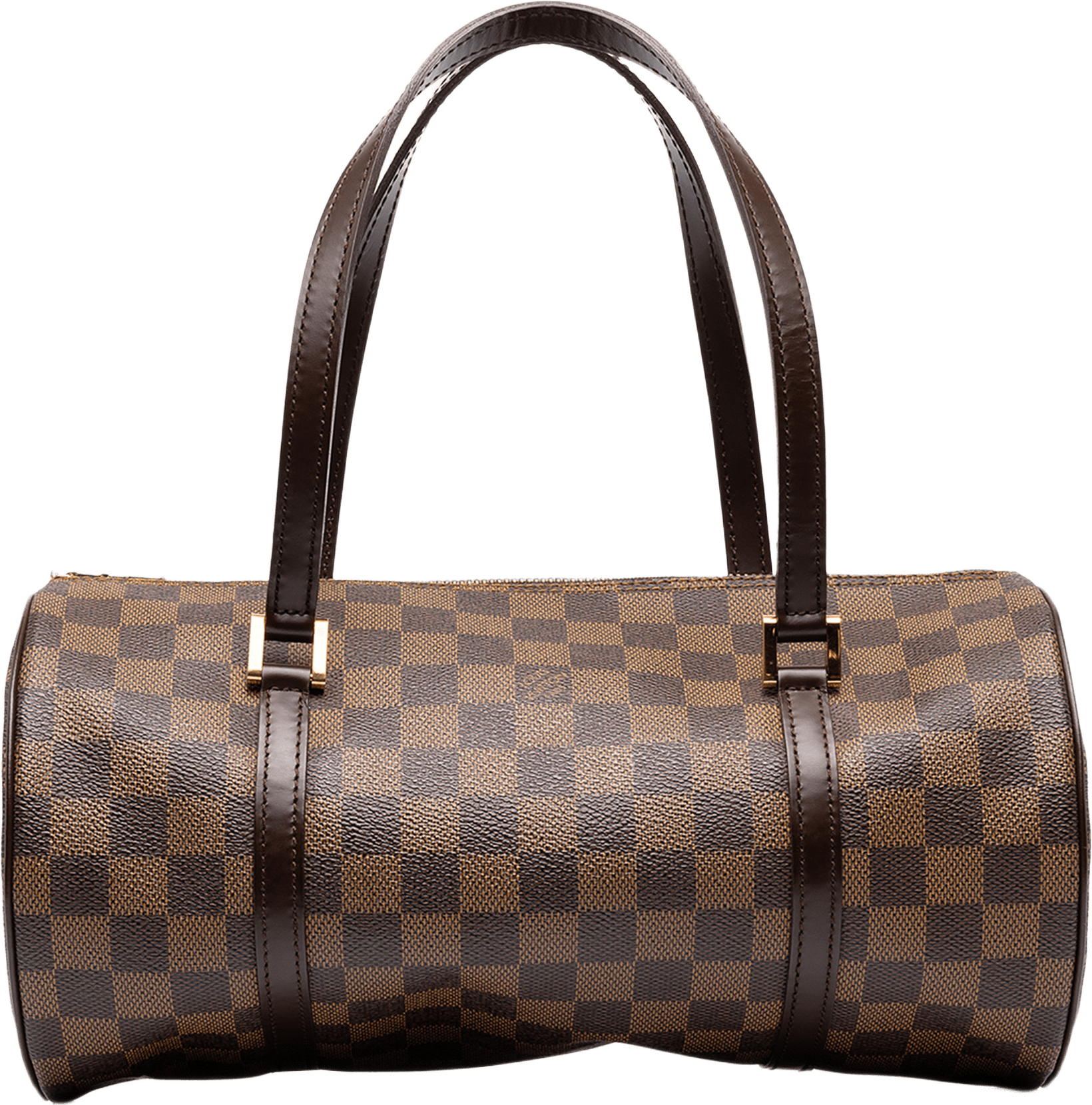 Louis Vuitton Damier Ebene Papillon 30, från Luxclusif, i färgen brun.