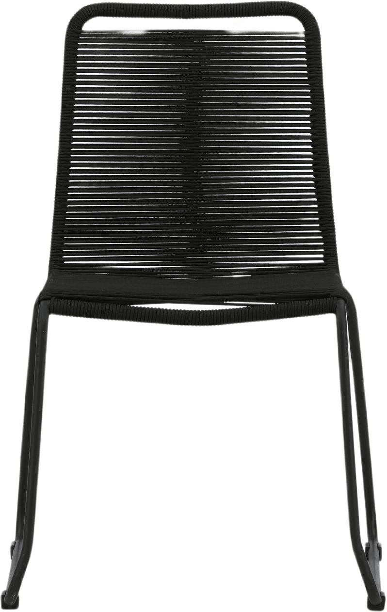 Lindos Matstol, från Venture Home, i färgen svart.