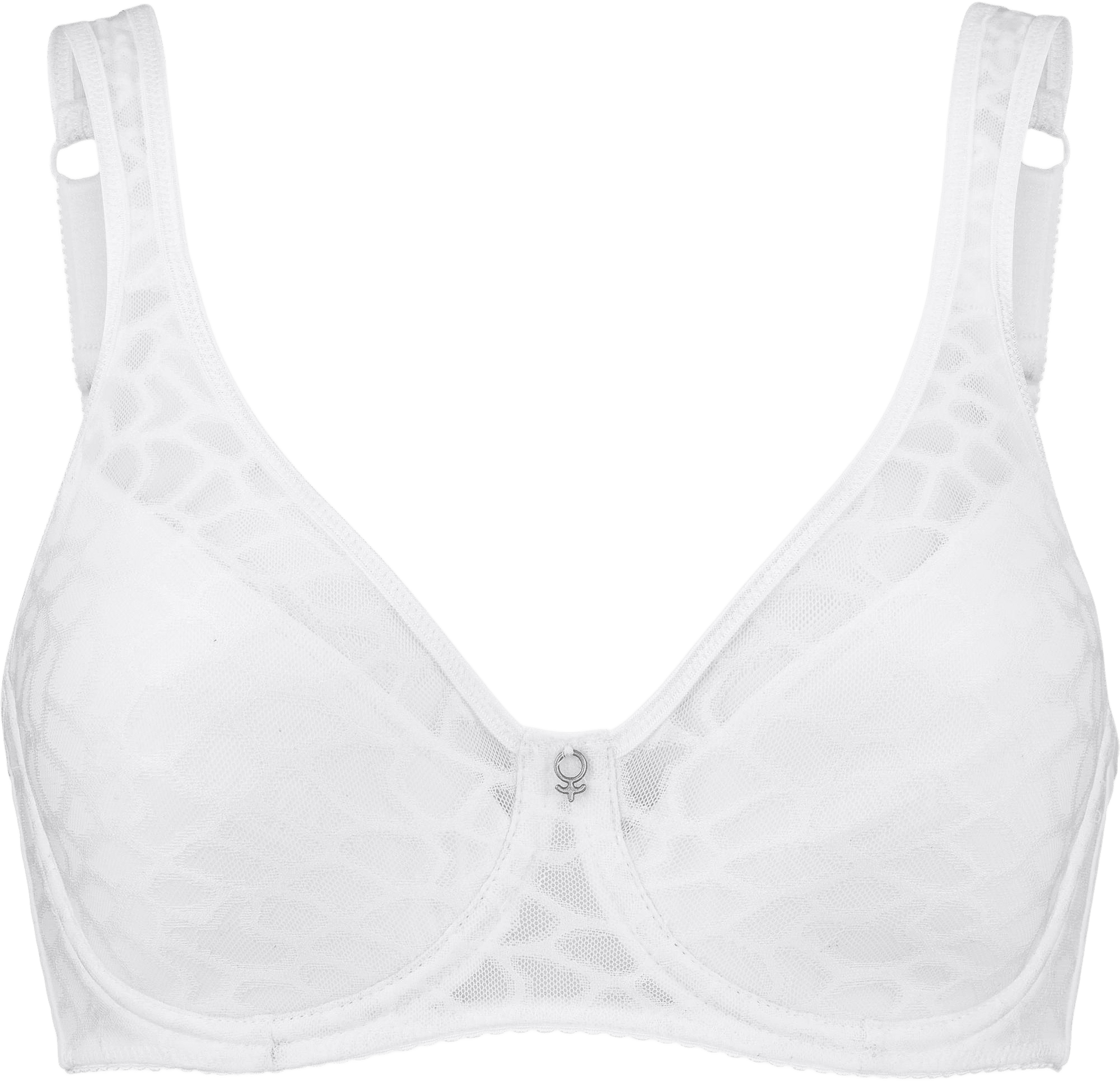 Rita Icon Vadderad Bygel-bh, från Swegmark, i färgen white.